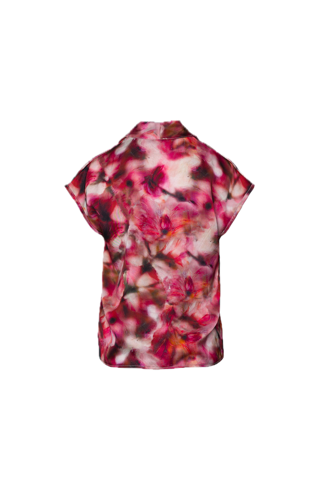 Saiph red print shirt