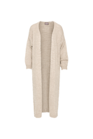 Saiph cream long cardigan