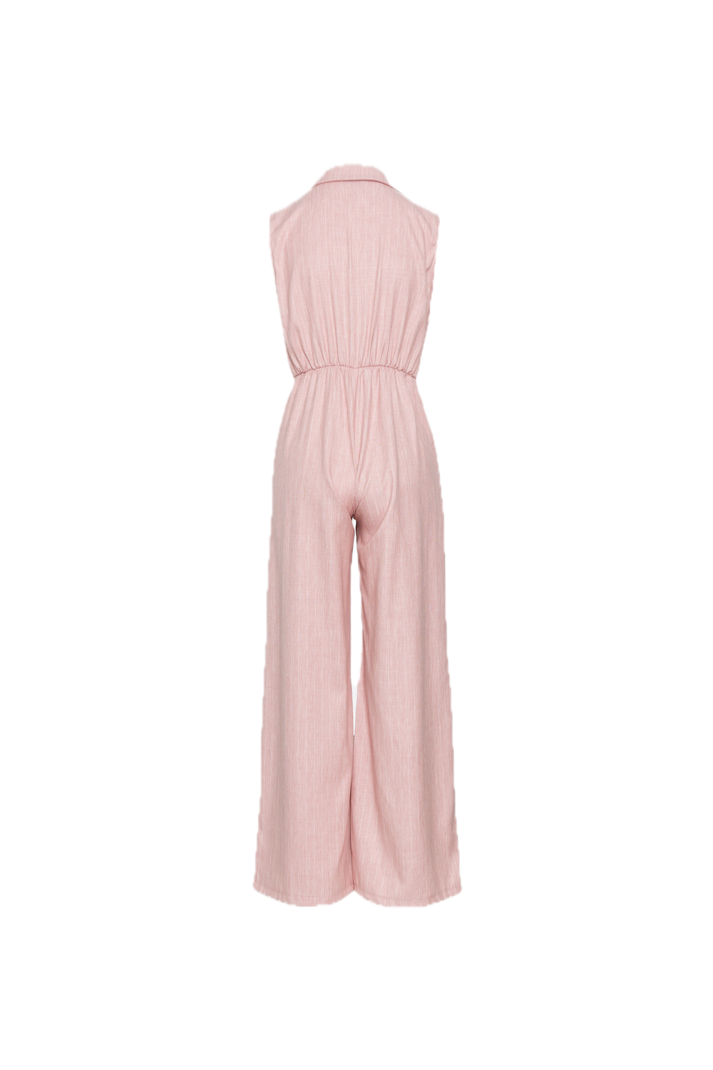 Saiph pink pinstriped overalls