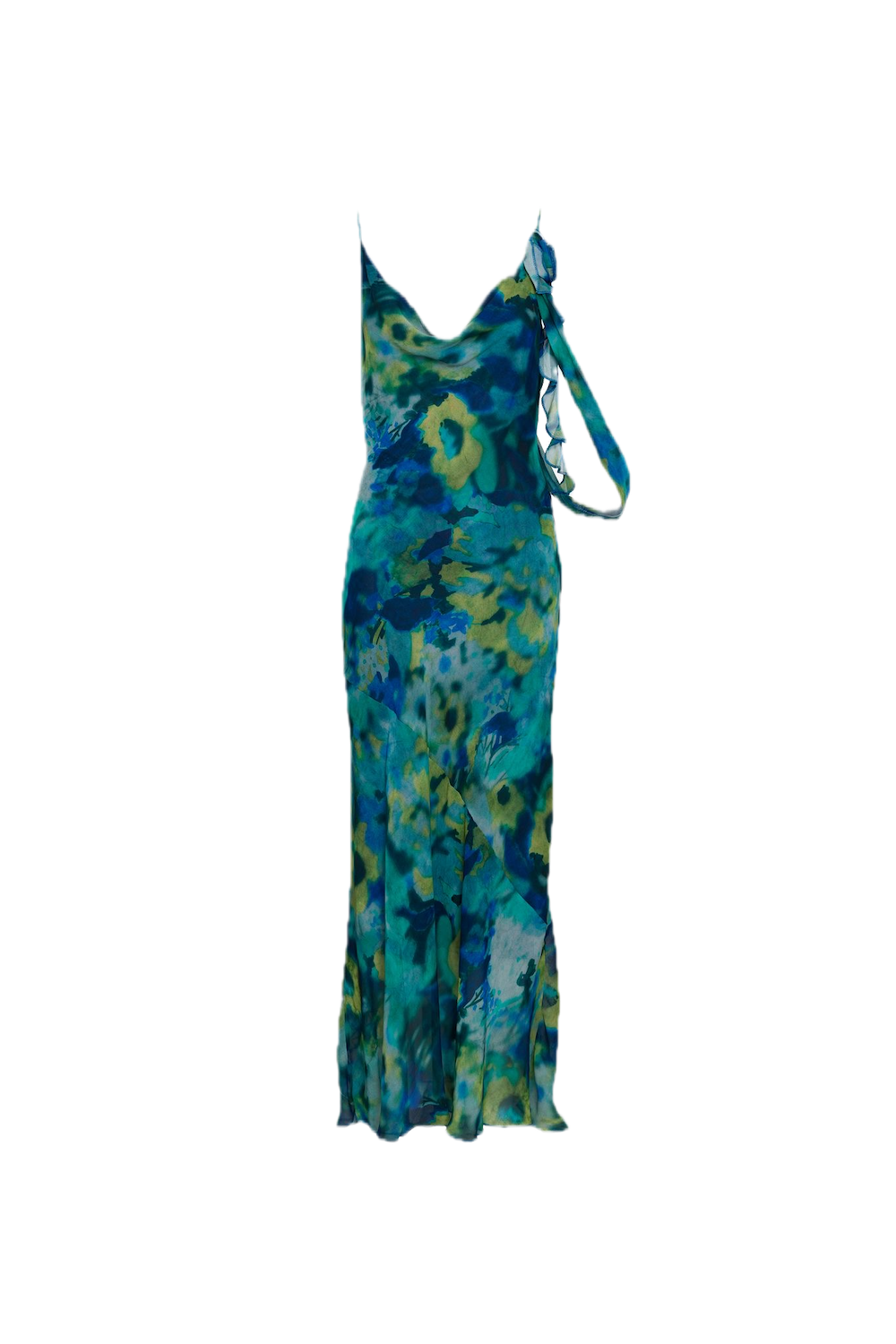 Saiph green long dress