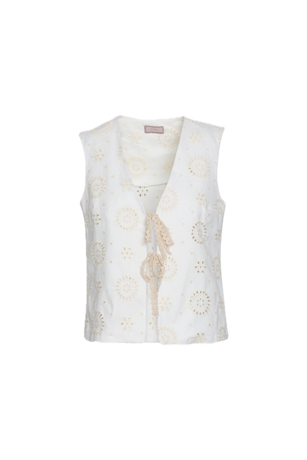 Saiph cream vest