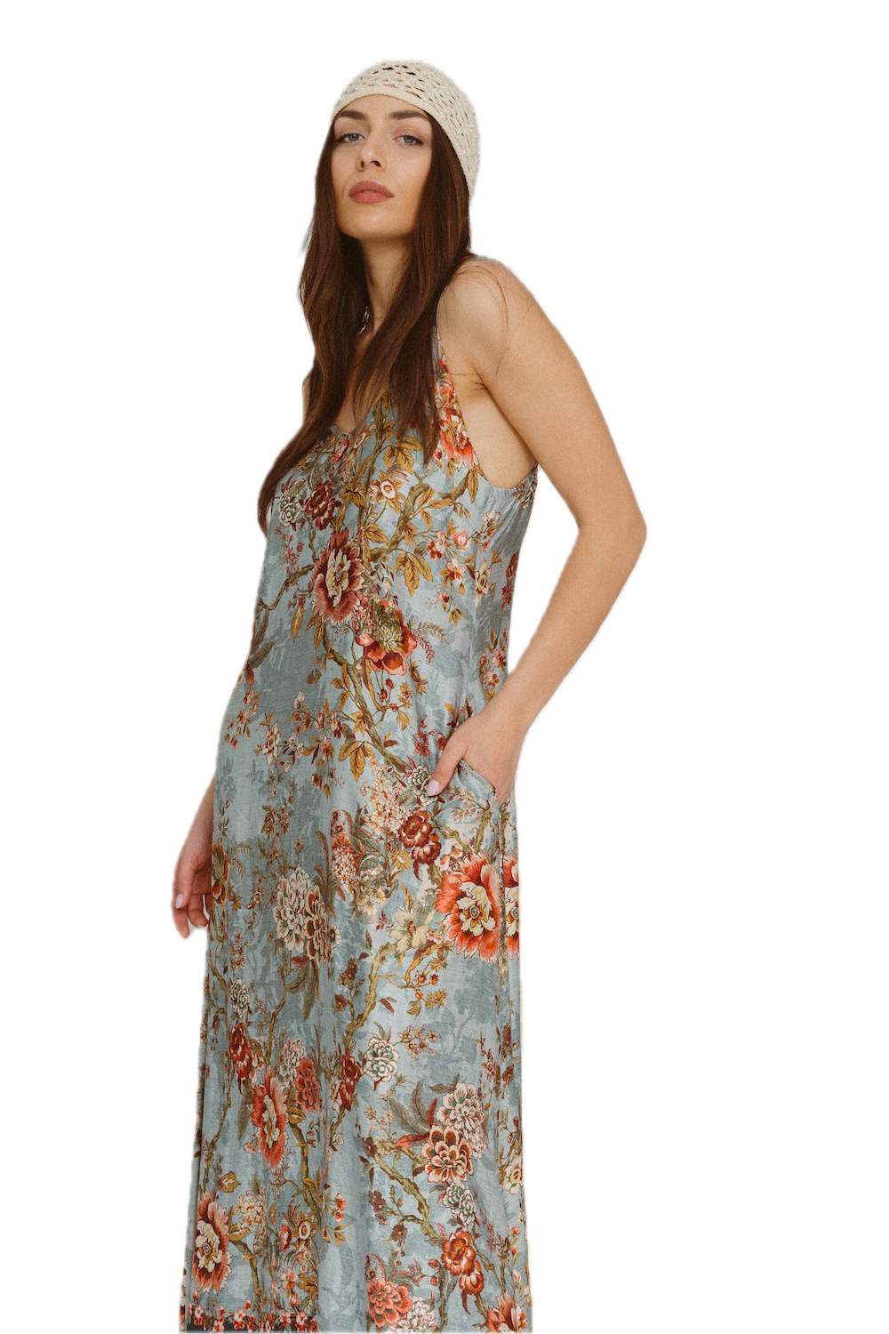 Saiph light blue dress