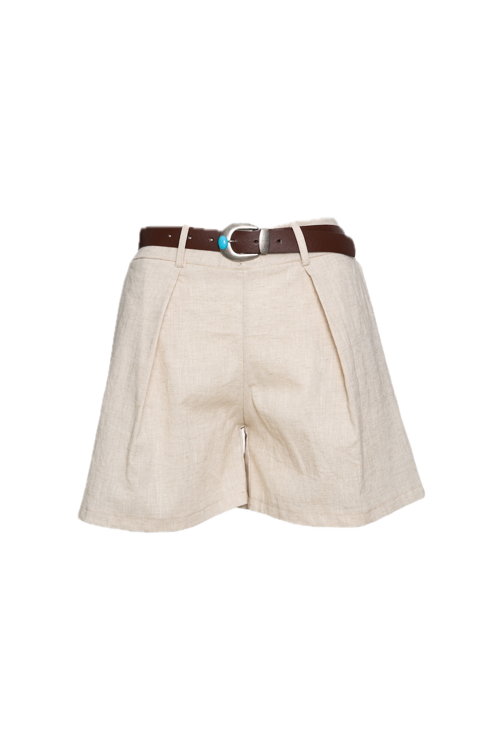 Saiph beige bermuda