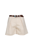 Saiph beige bermuda