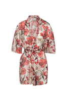 Saiph red kimono shirt