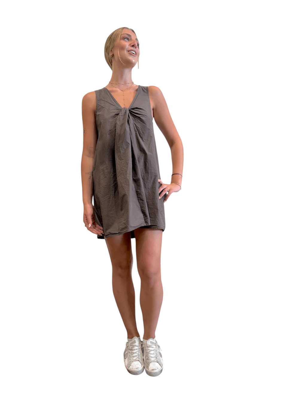 Saiph brown dress