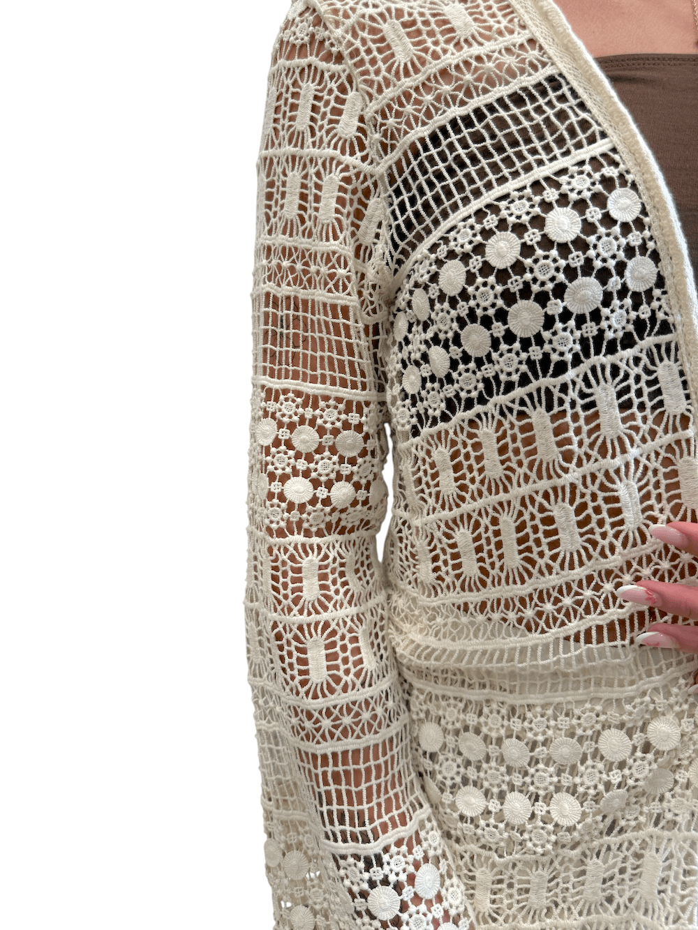 Saiph cream cardigan