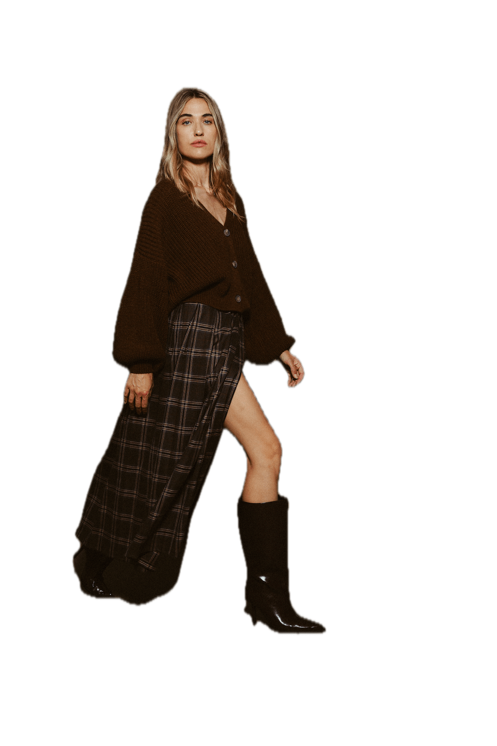 Saiph brown cardigan