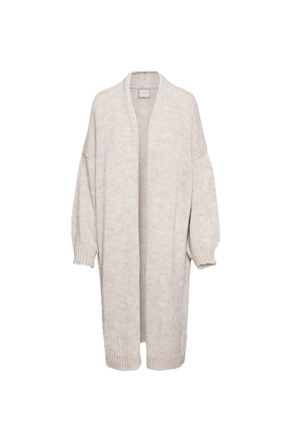 Saiph beige long cardigan
