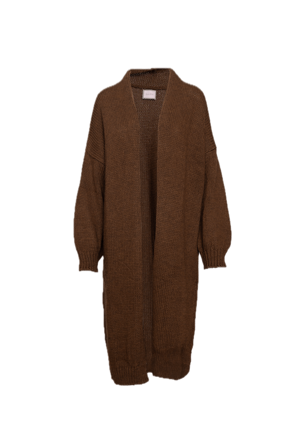 Saiph brown long cardigan