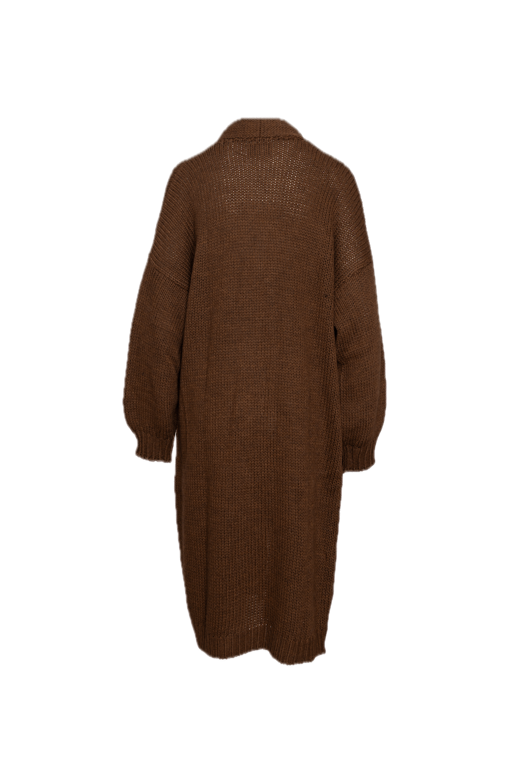 Saiph braune lange Strickjacke