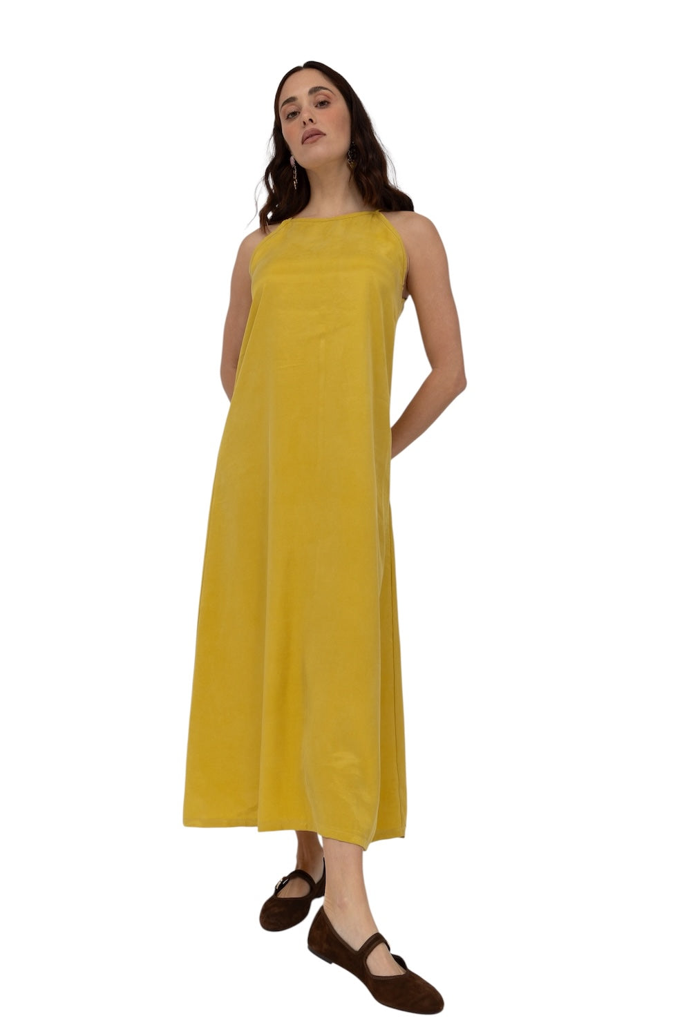 Saiph yellow dress