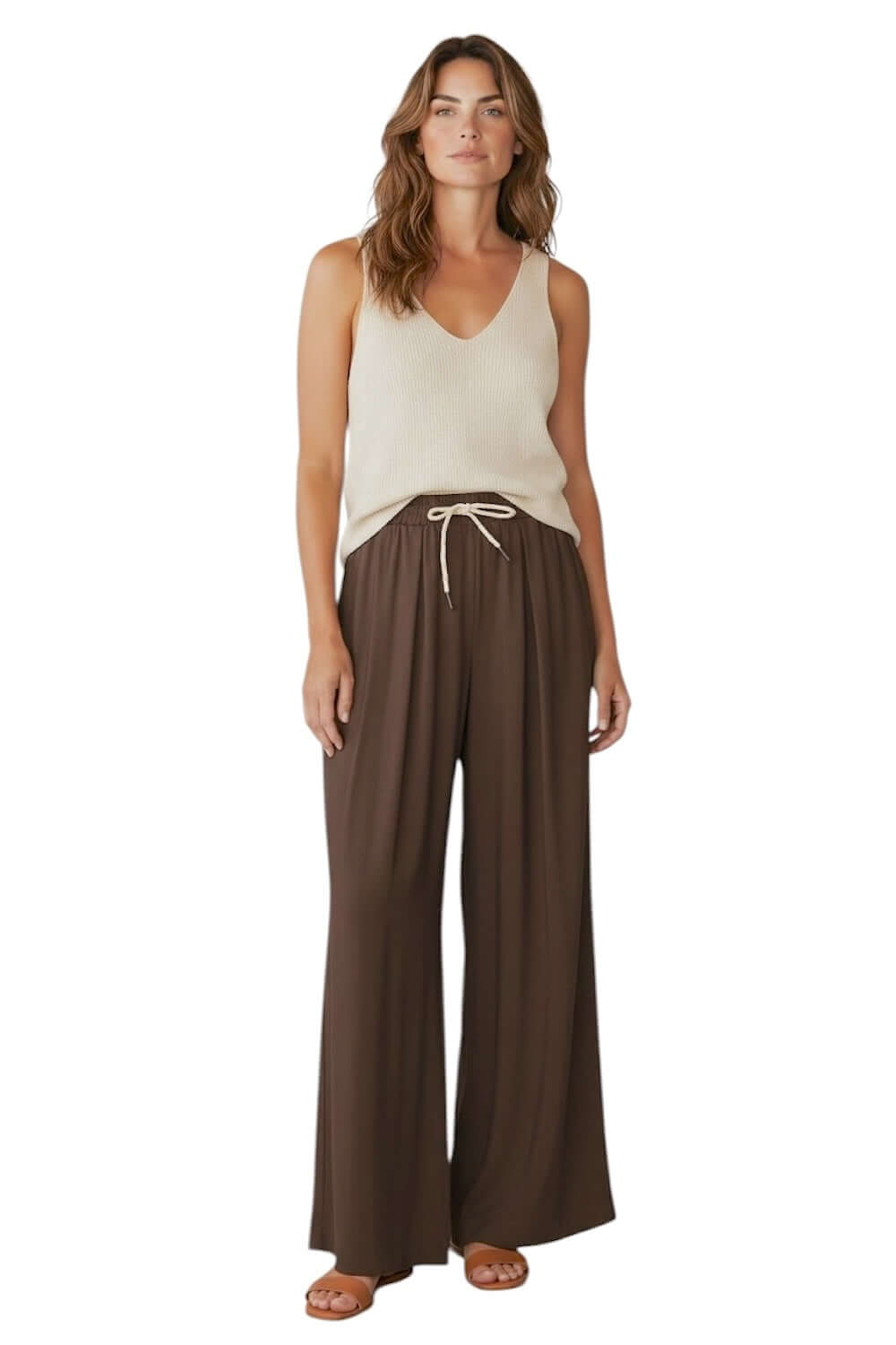 Saiph dark brown pants