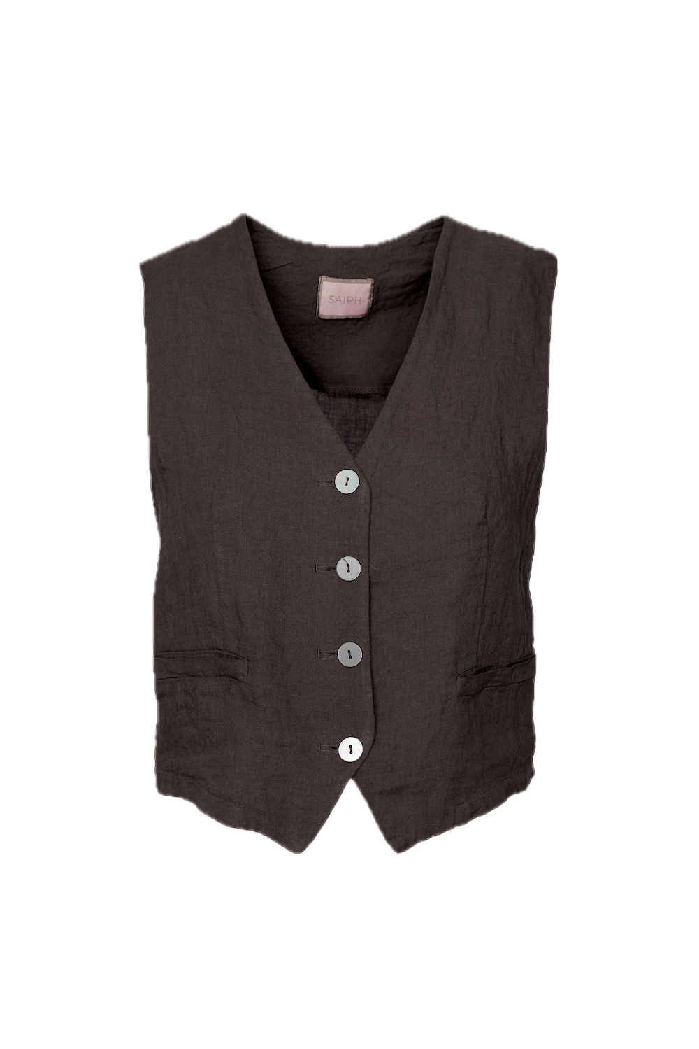 Saiph dark brown gilet