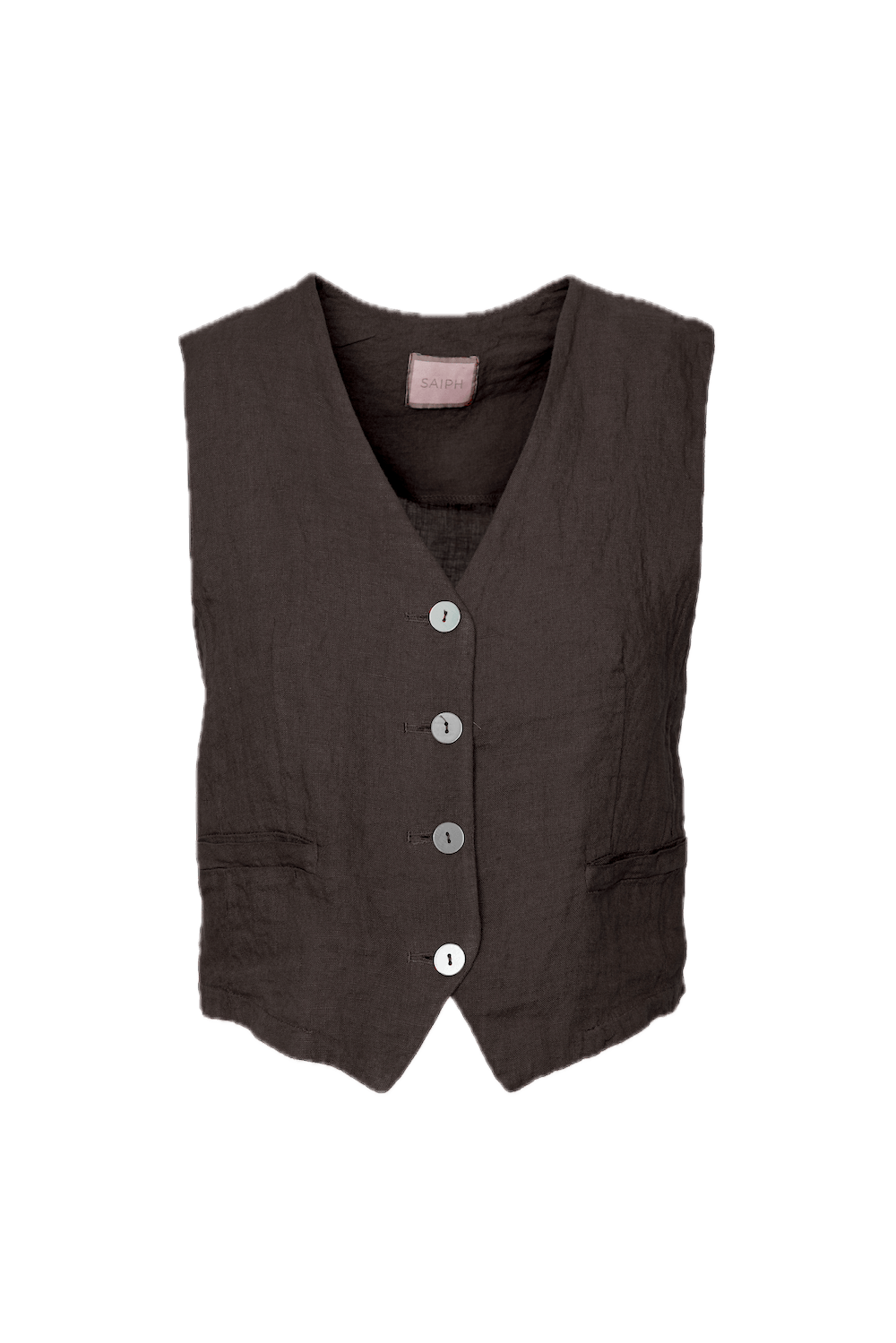 Saiph dark brown gilet