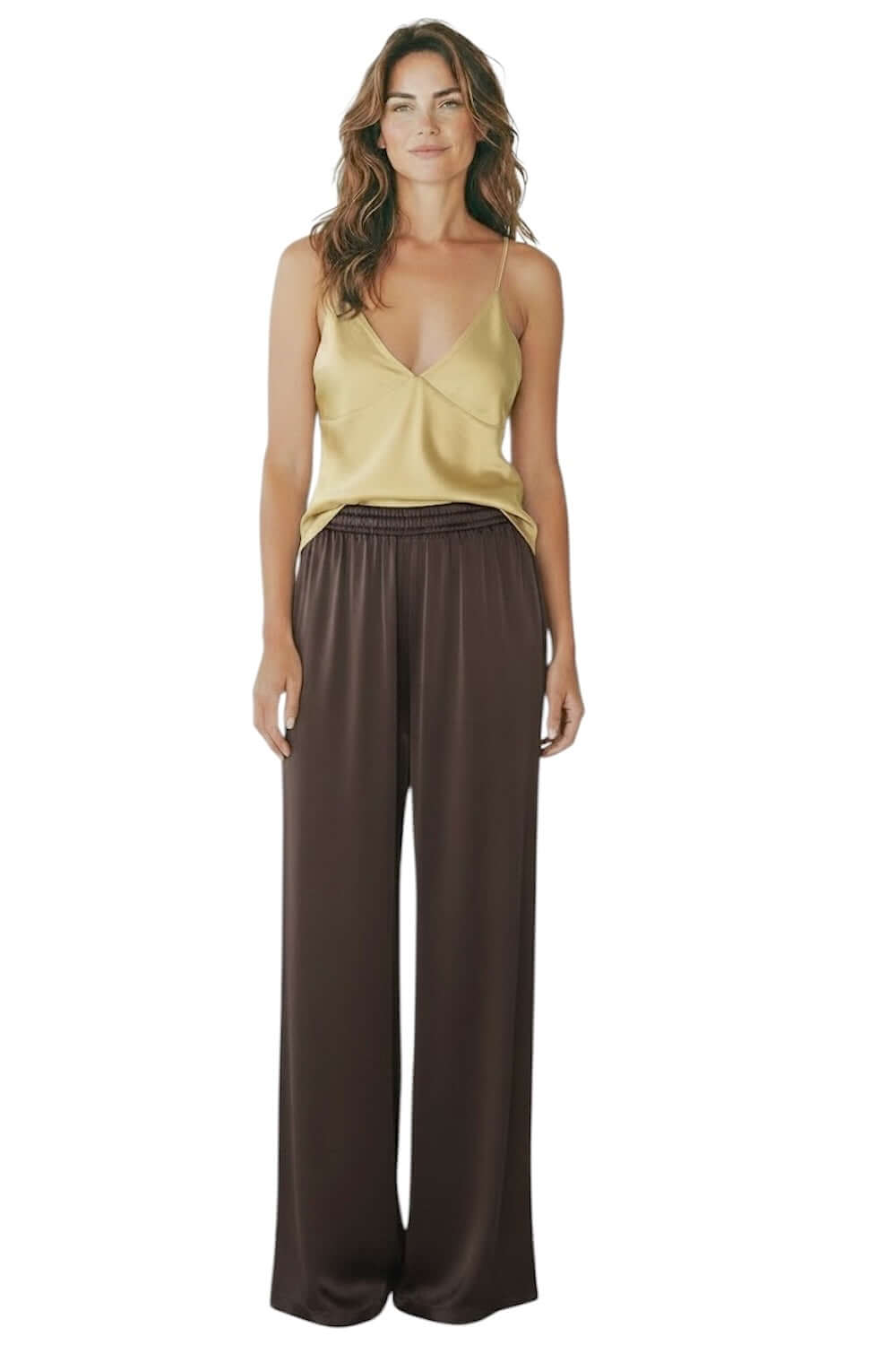 Saiph dunkelbraune Hose