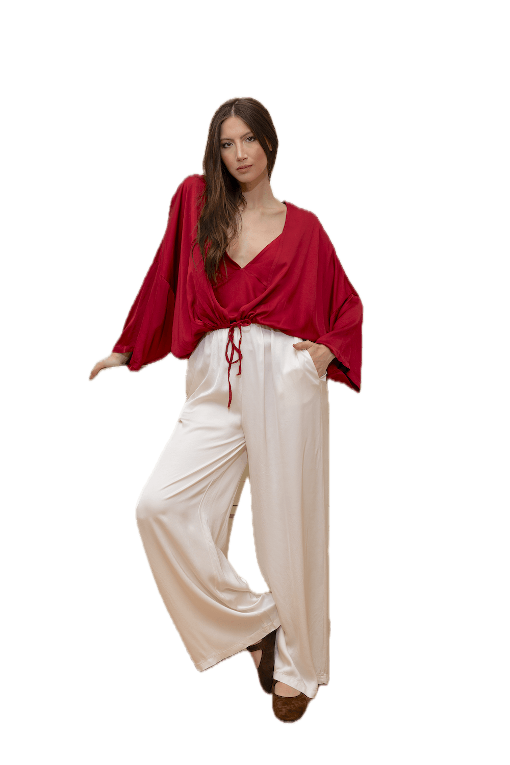 Saiph cream pants