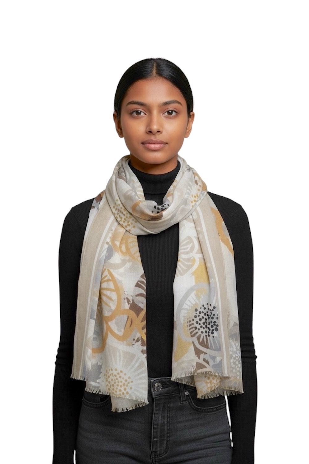 Susy Mix beige scarf