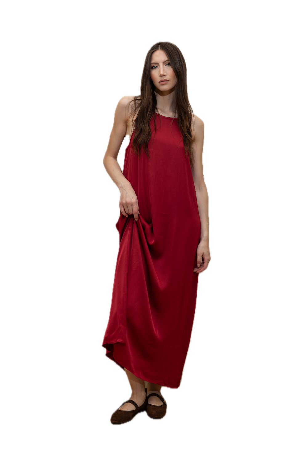 Saiph red dress