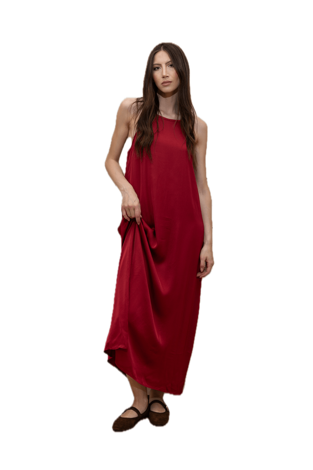 Saiph rotes Kleid