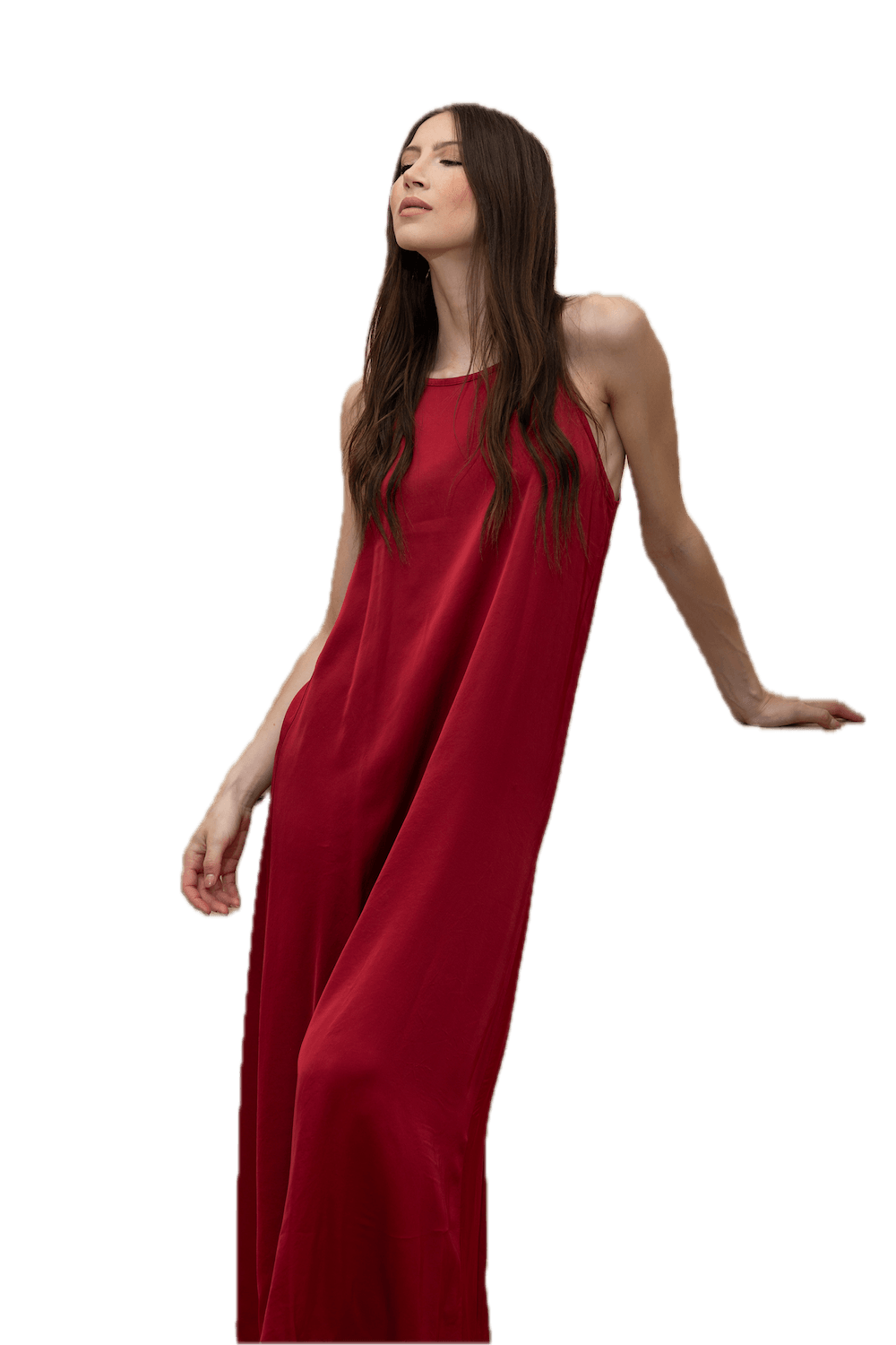 Saiph rotes Kleid