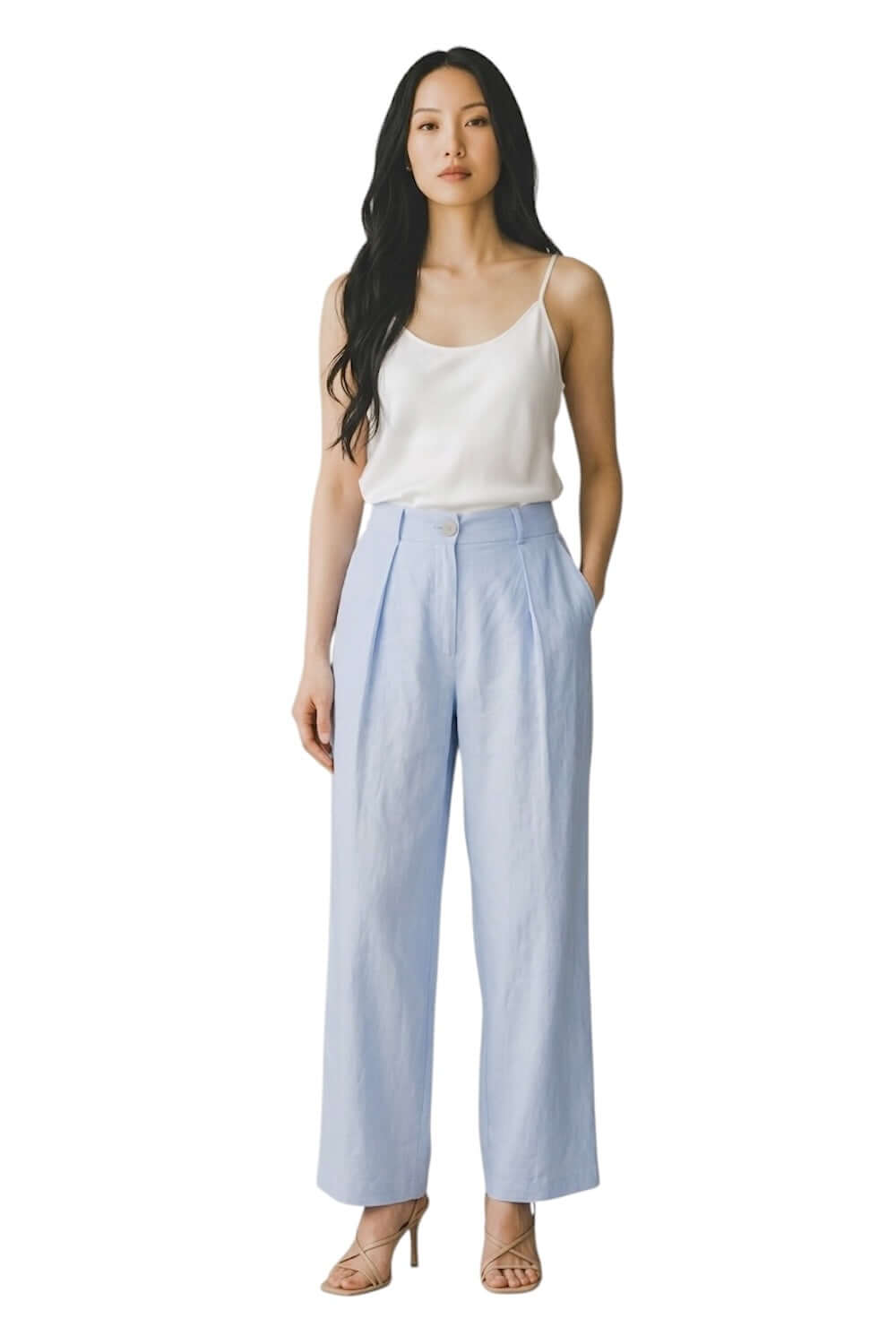 Saiph hellblaue Hose