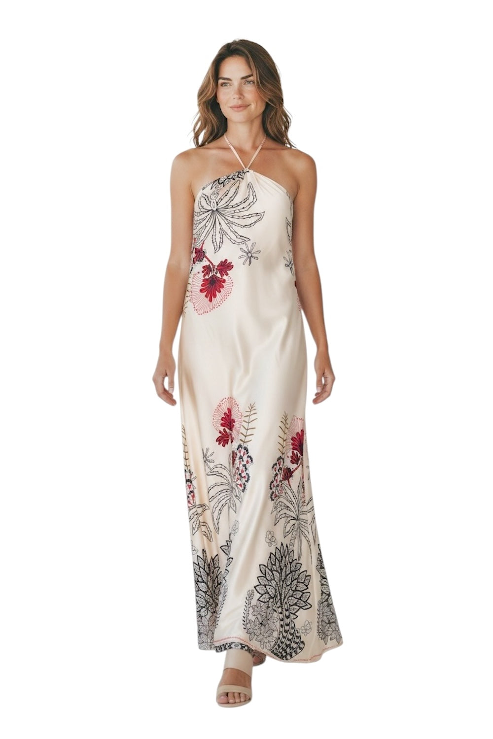 Saiph beige dress