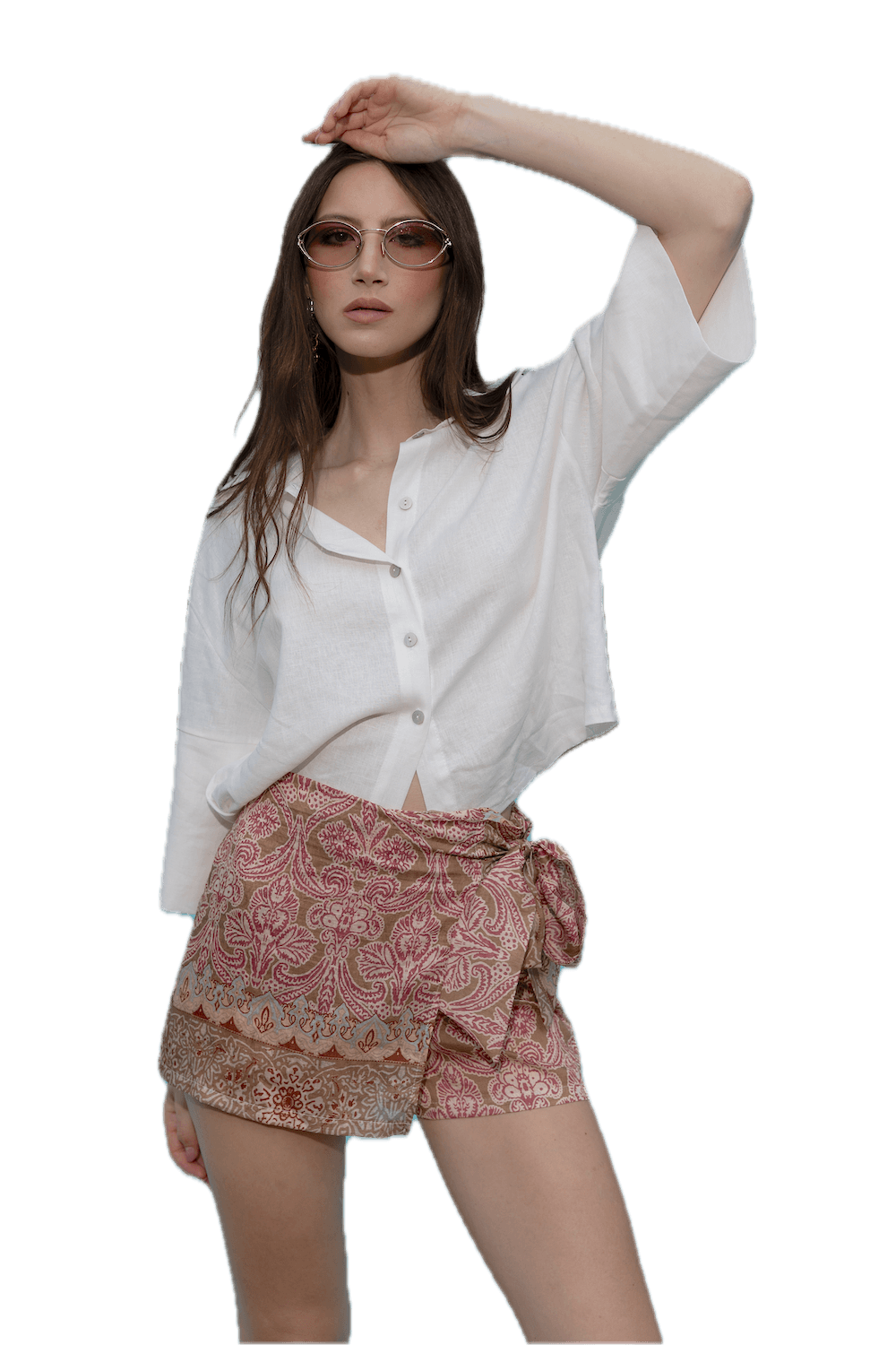 Saiph red skirt