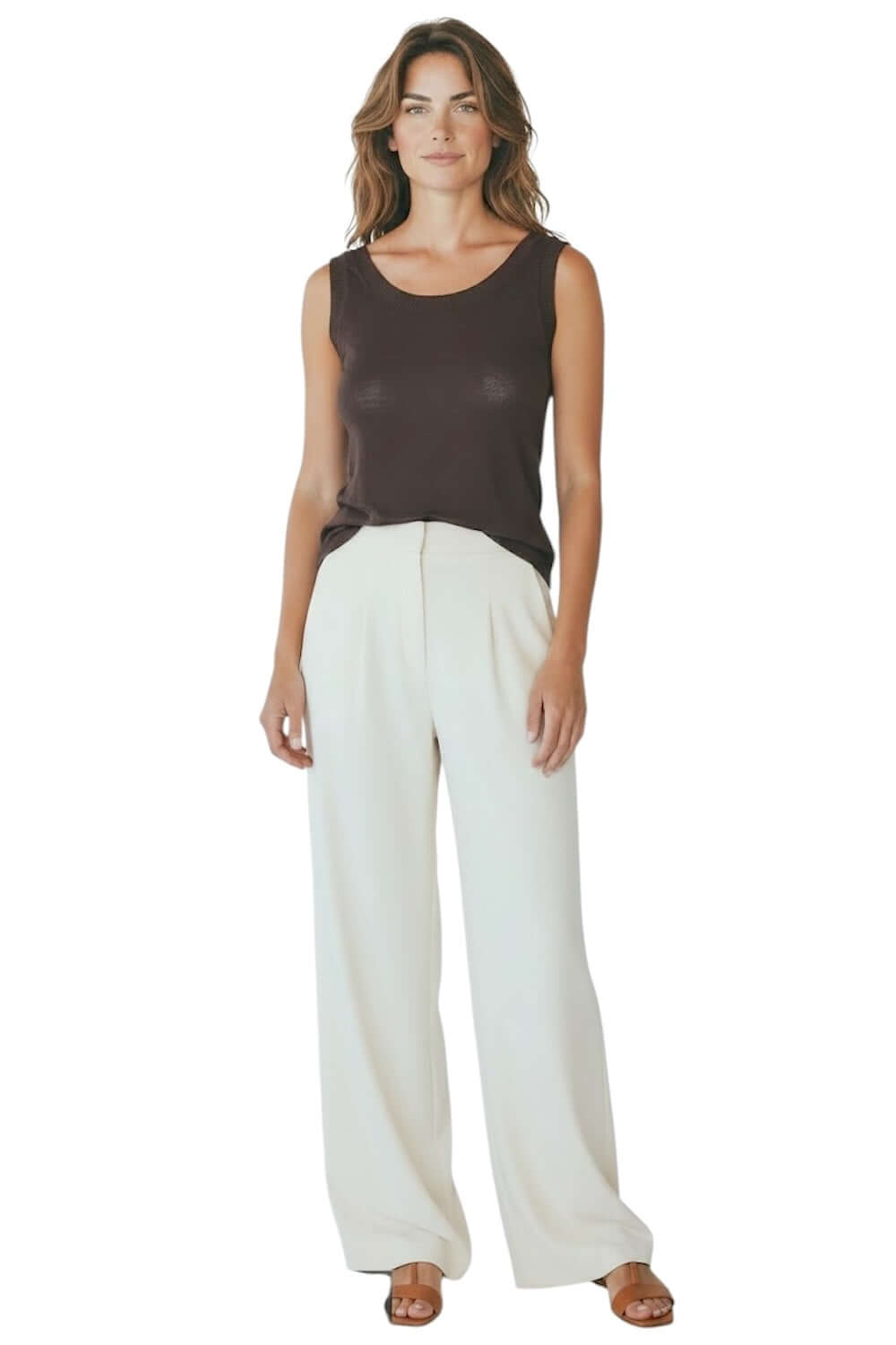 Saiph dark brown top