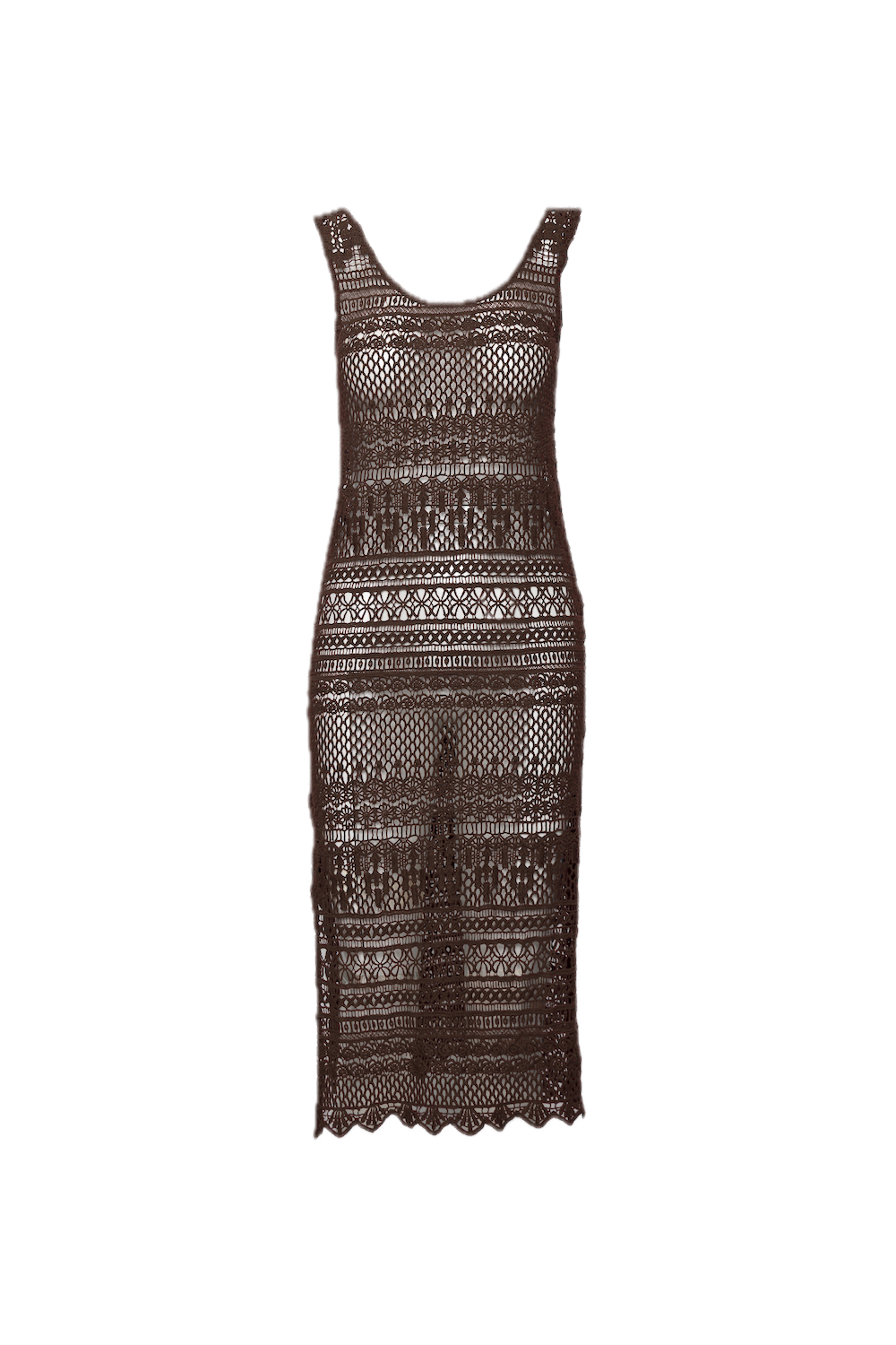Saiph dark brown dress