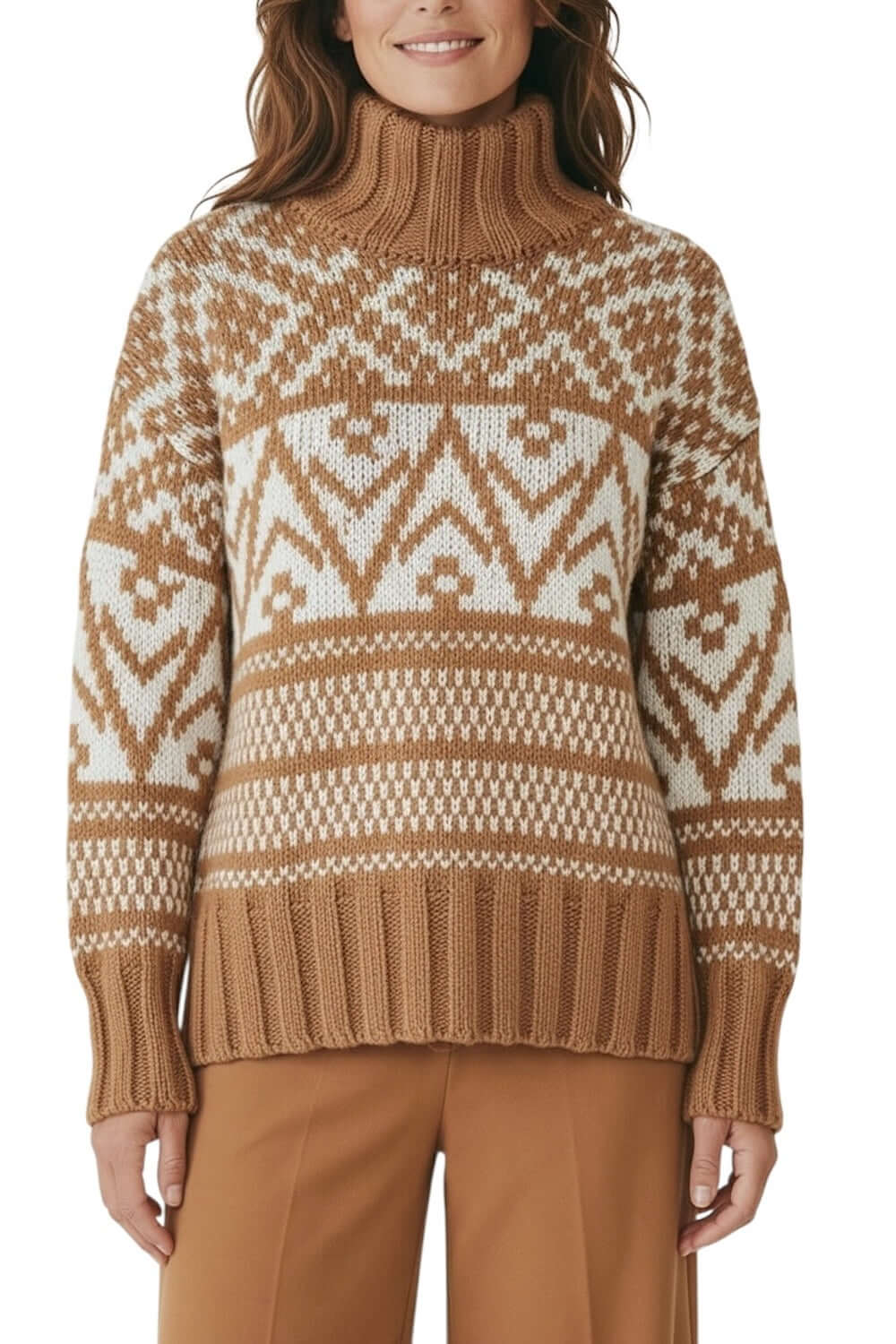 Saiph camel pullover