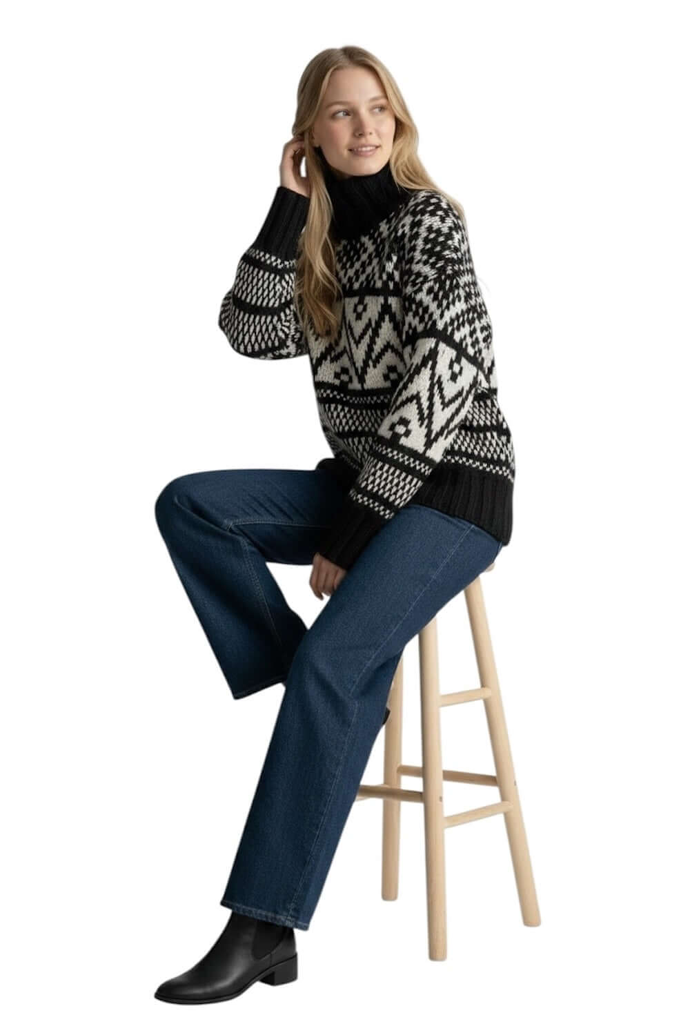 Saiph black pullover