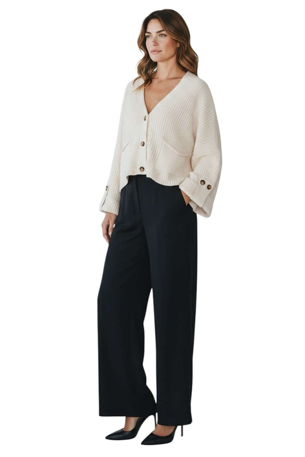 Saiph cream cardigan