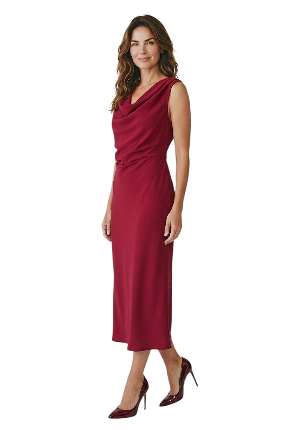 Saiph red dress
