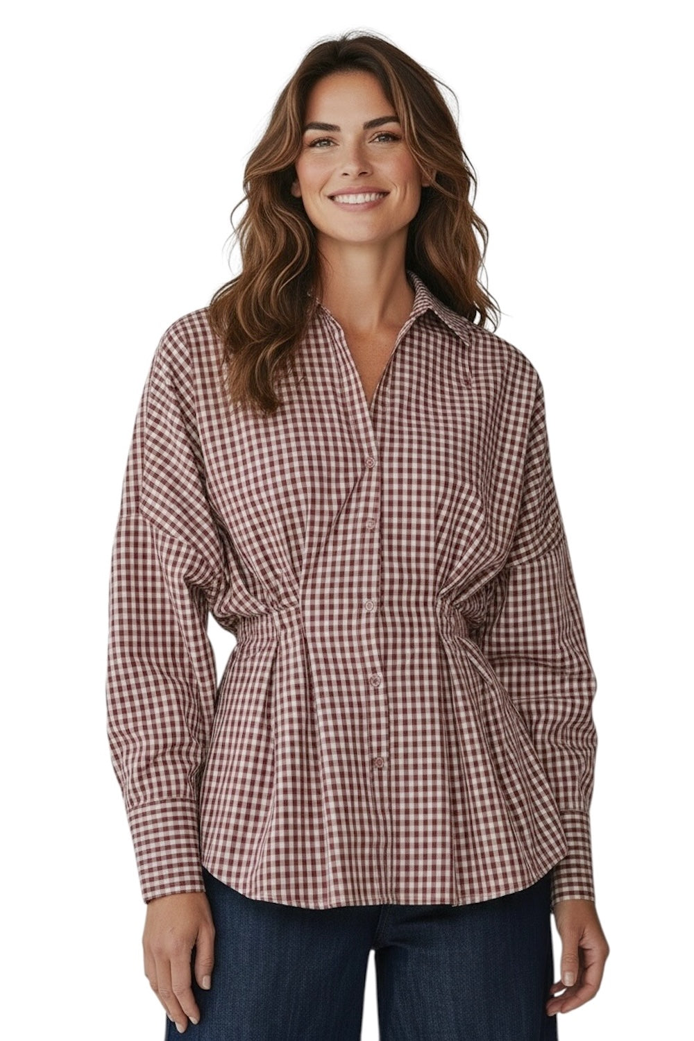 Saiph bordeaux shirt