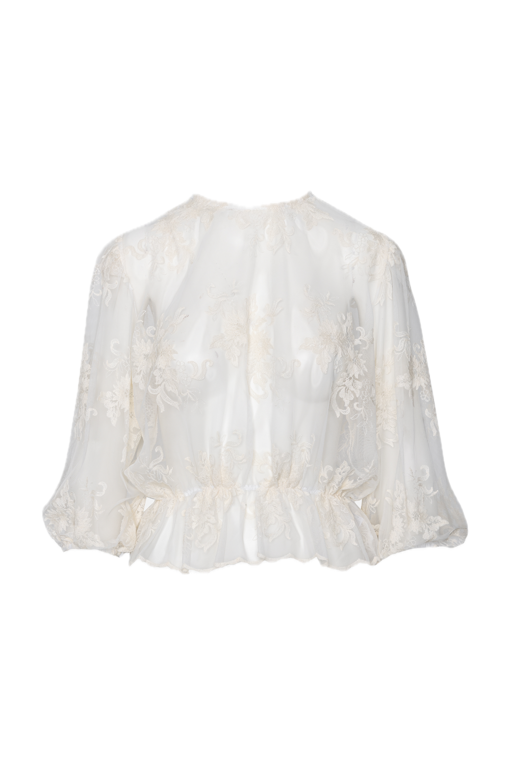 Saiph flower cream shirt