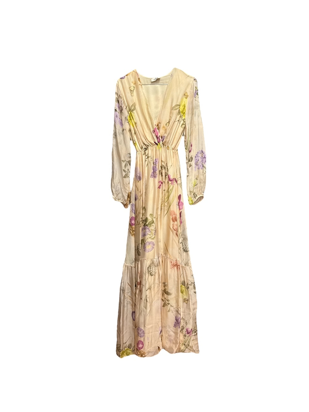 Dixie mehrfarbiges langes Kleid