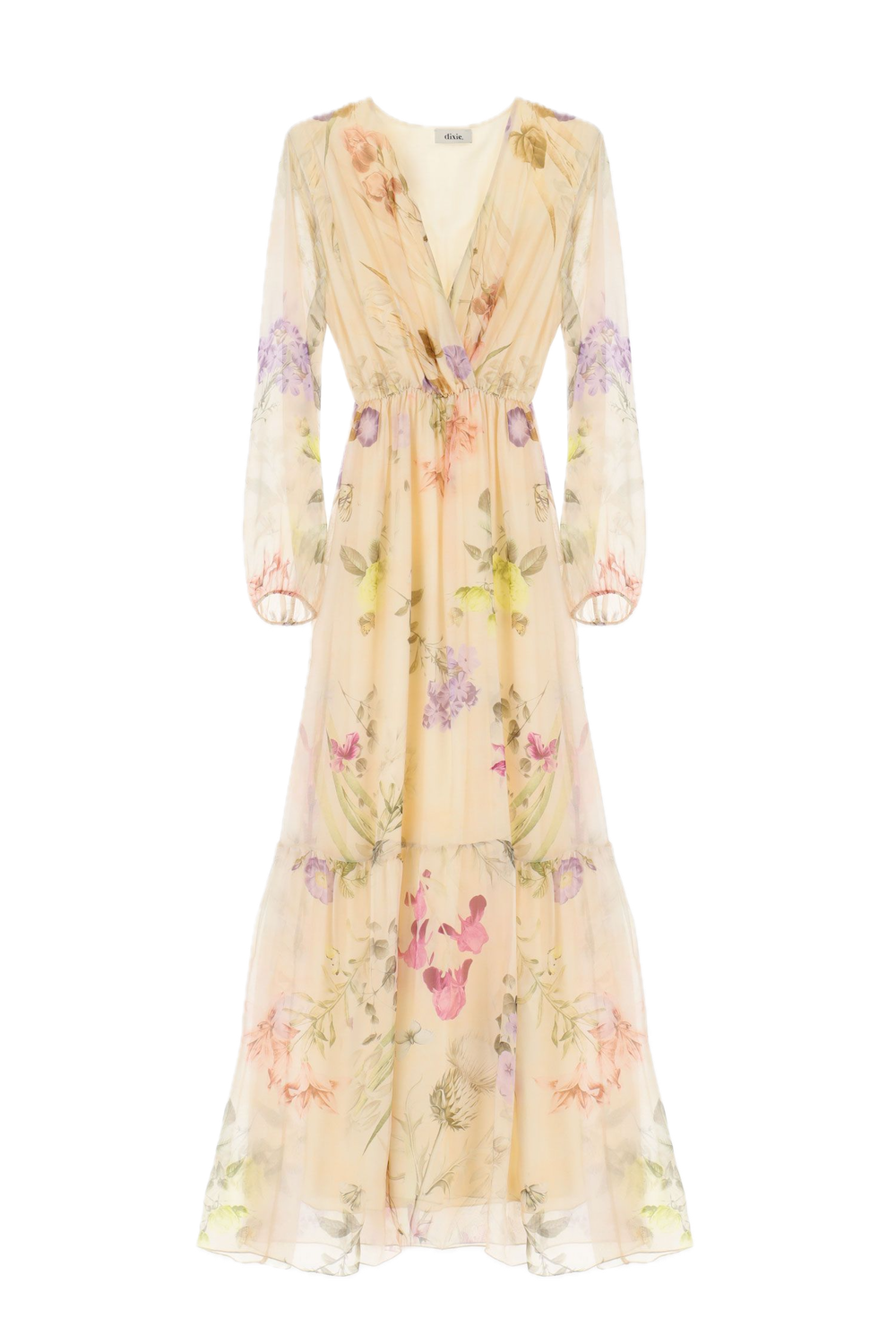 Dixie multicolor long dress