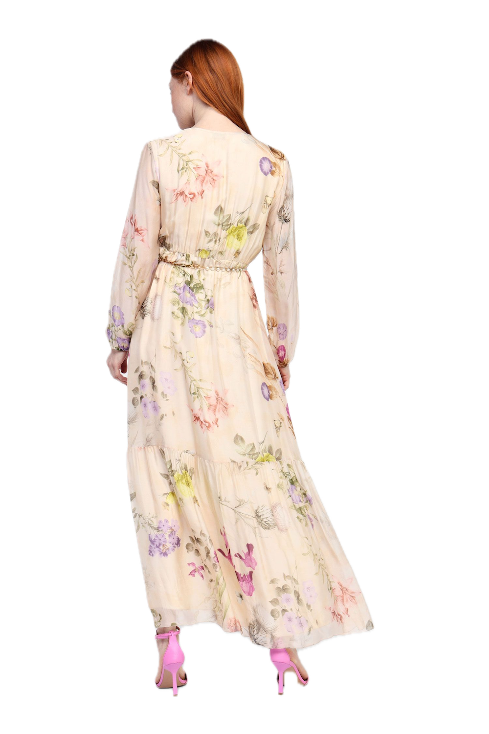 Dixie multicolor long dress