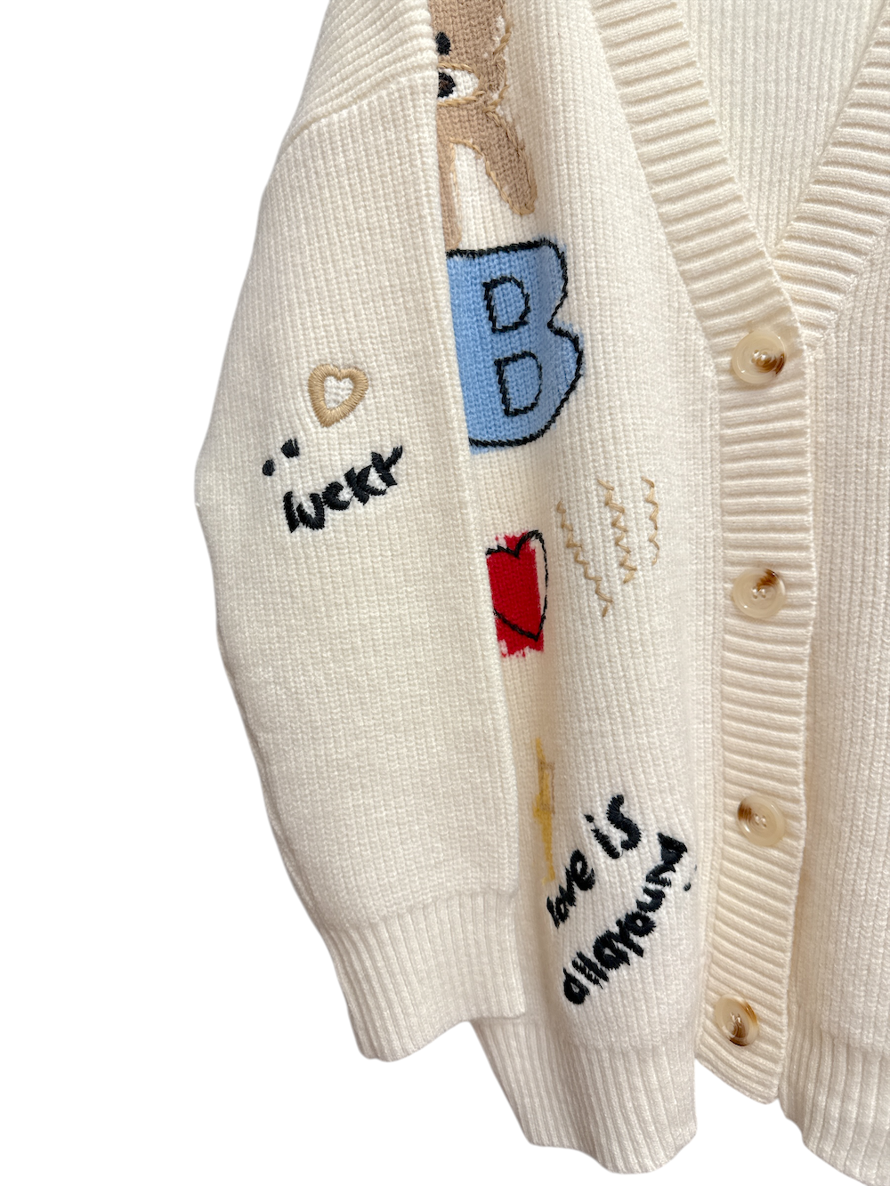 Kontatto beige cardigan