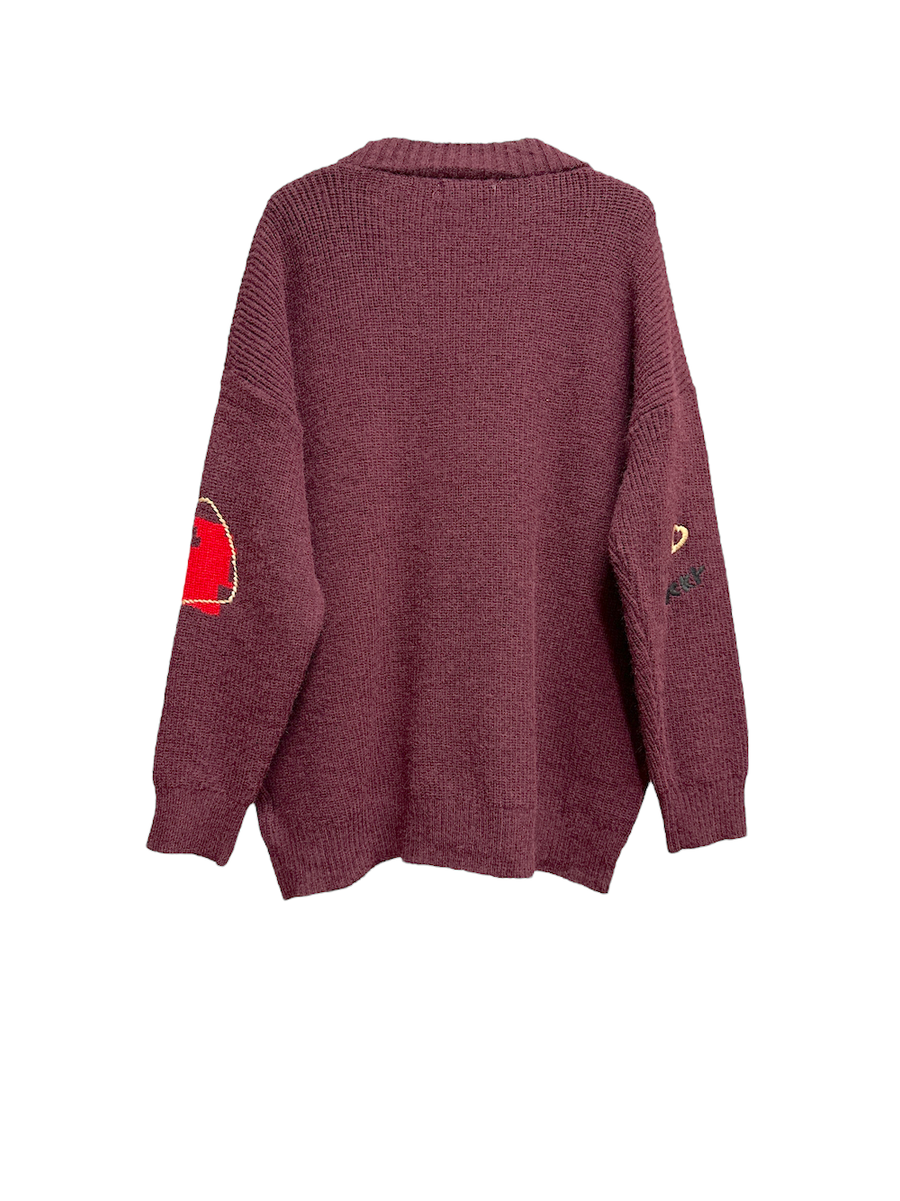Kontatto bordeaux cardigan
