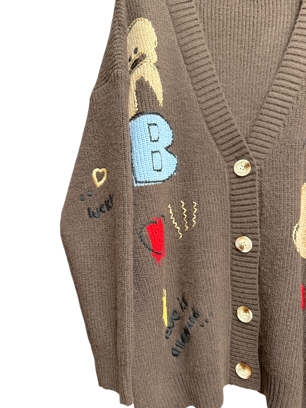 Kontatto brown cardigan