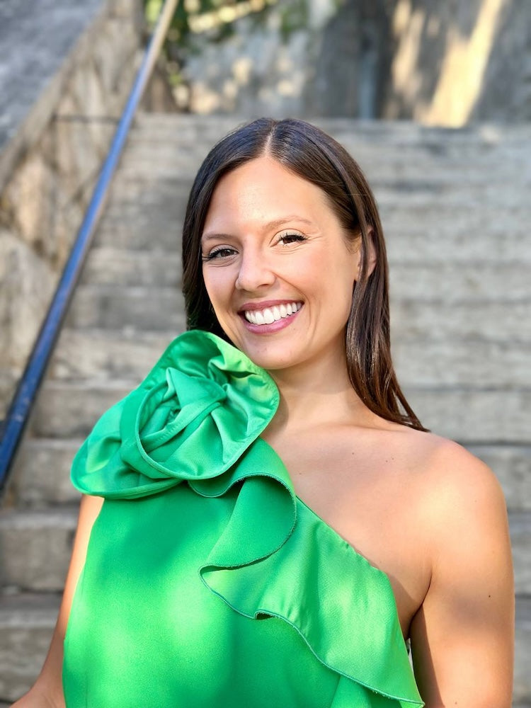 Dixie green short dress