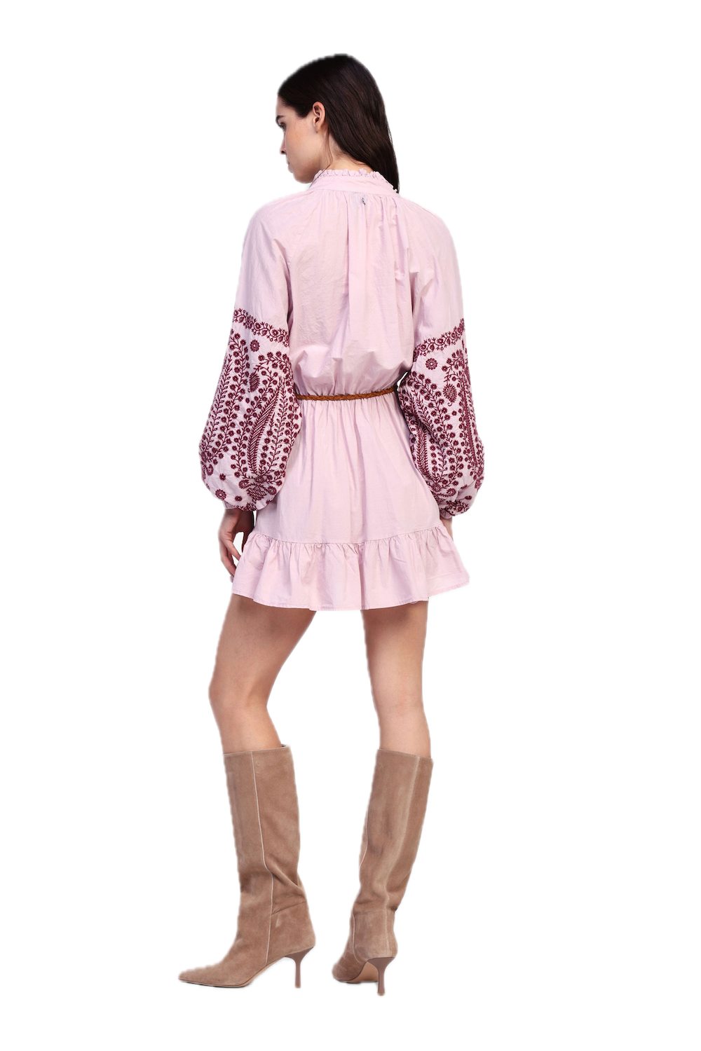 Dixie pink short dress