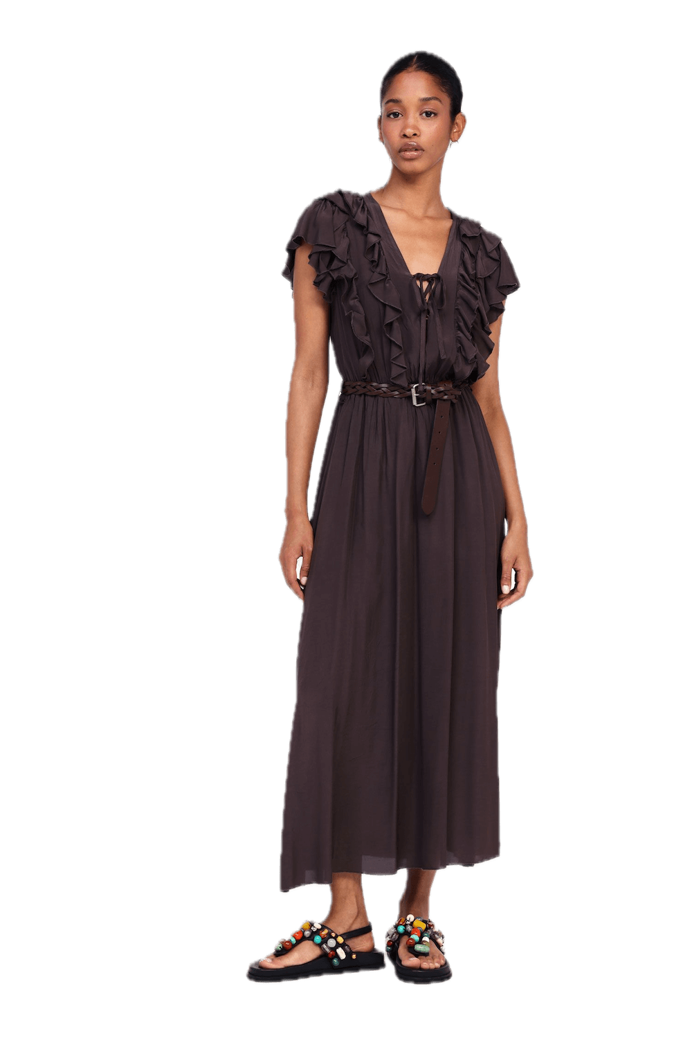 Dixie brown dress