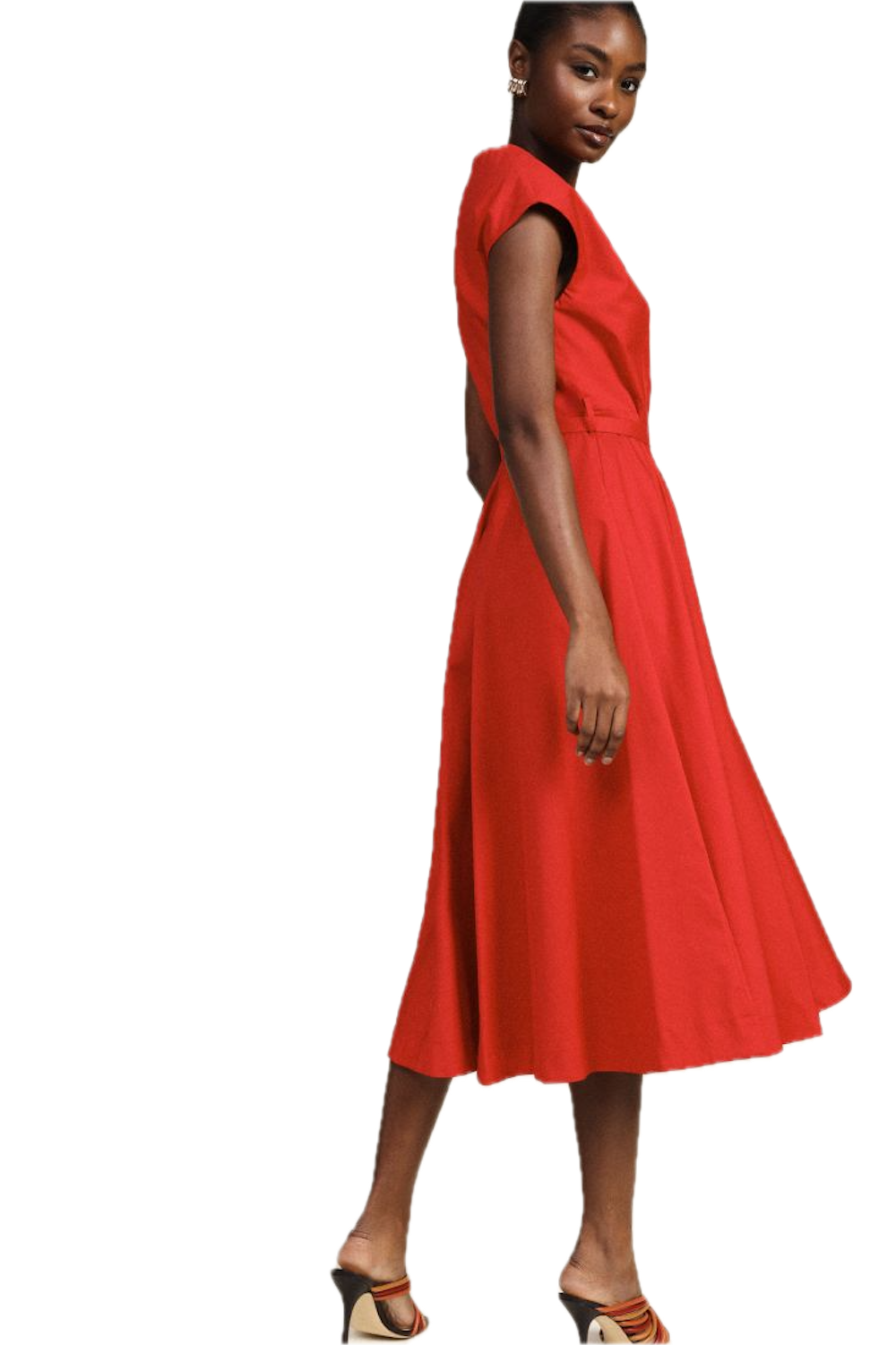 Vestito rosso Dixie