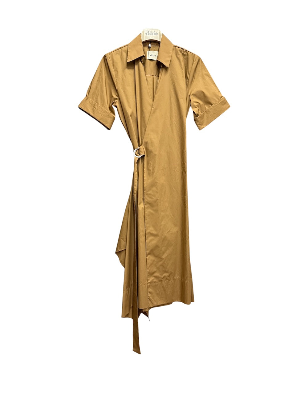 Dixie cognac chemisier dress
