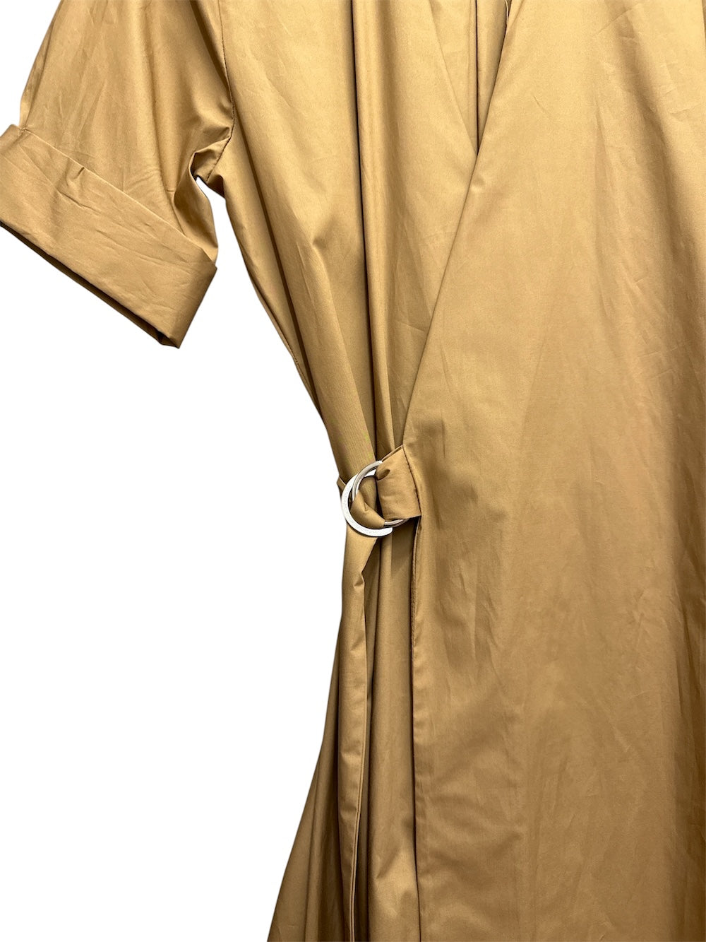 Abito camicia Dixie color cognac