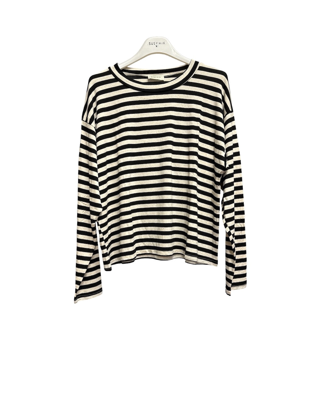Susy Mix black line t-shirt
