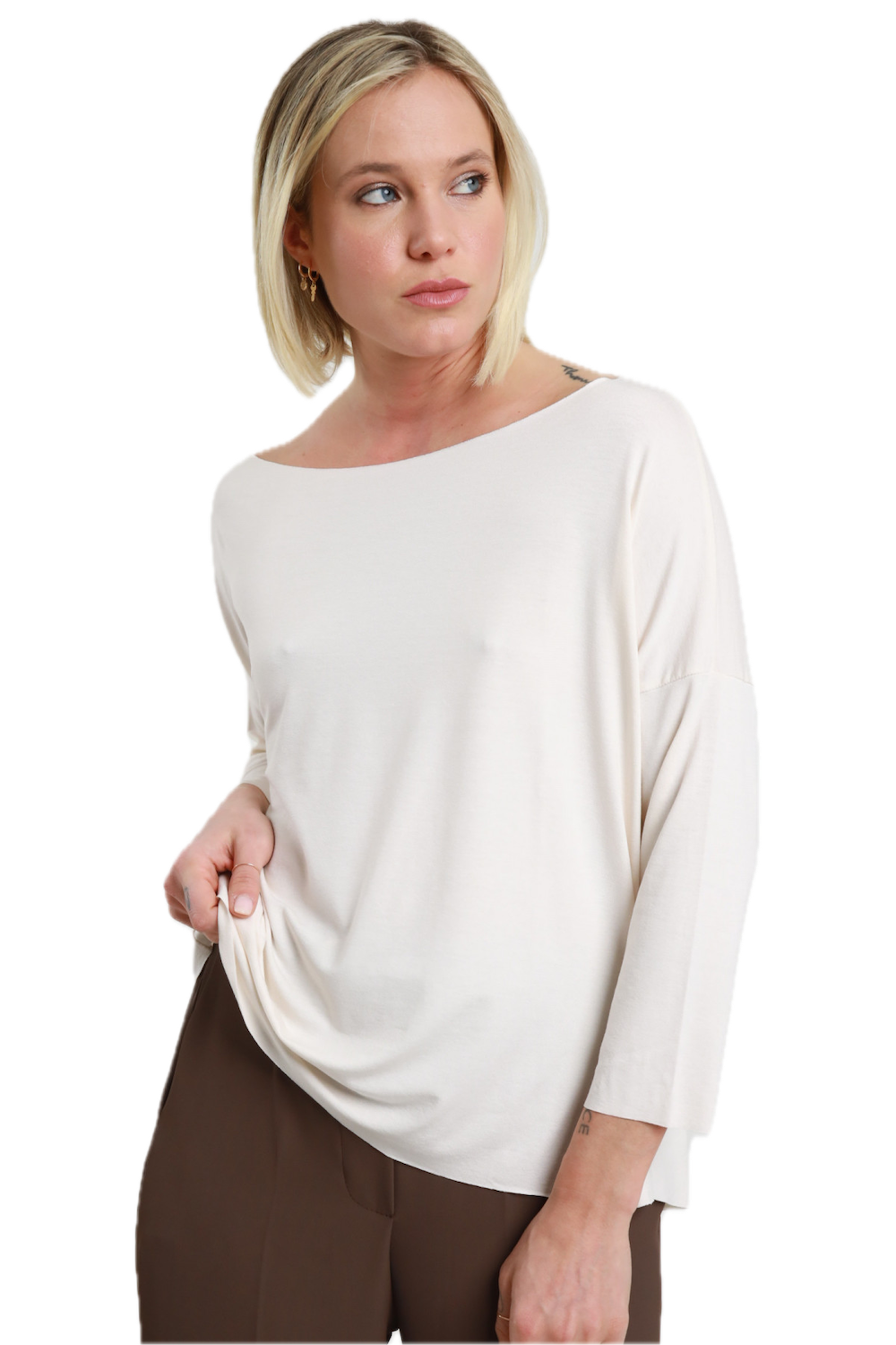 Susy Mix cream t-shirt